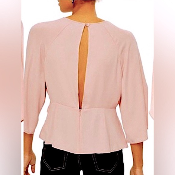 2 for $20‼️ TOPSHOP pink blouse 🩷 - Picture 2 of 4